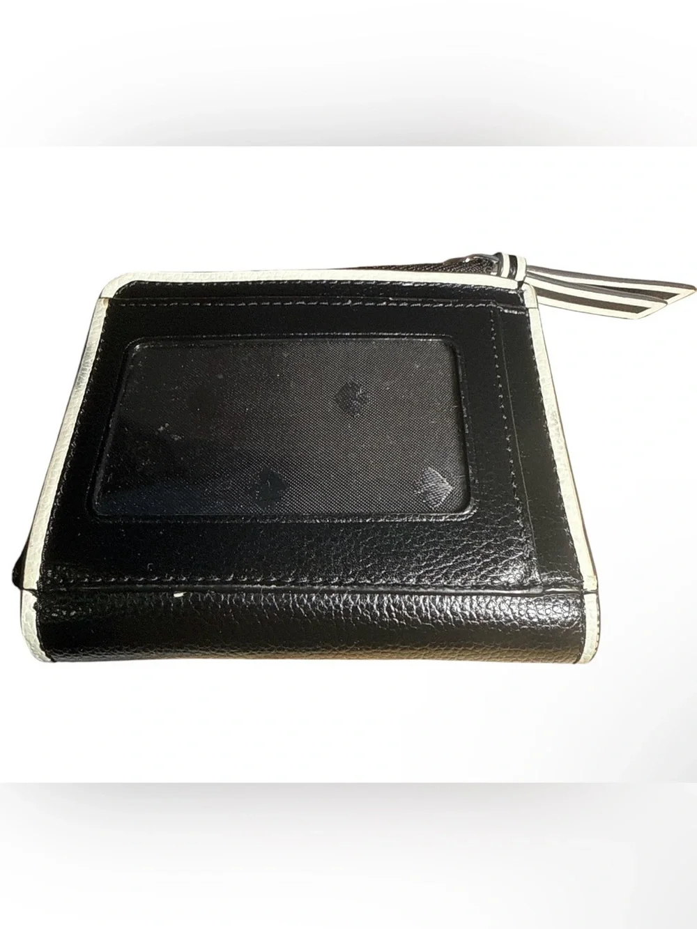 Kate Spade New York Patterson Drive Painted Edge Small L-Zip Bifold Wallet